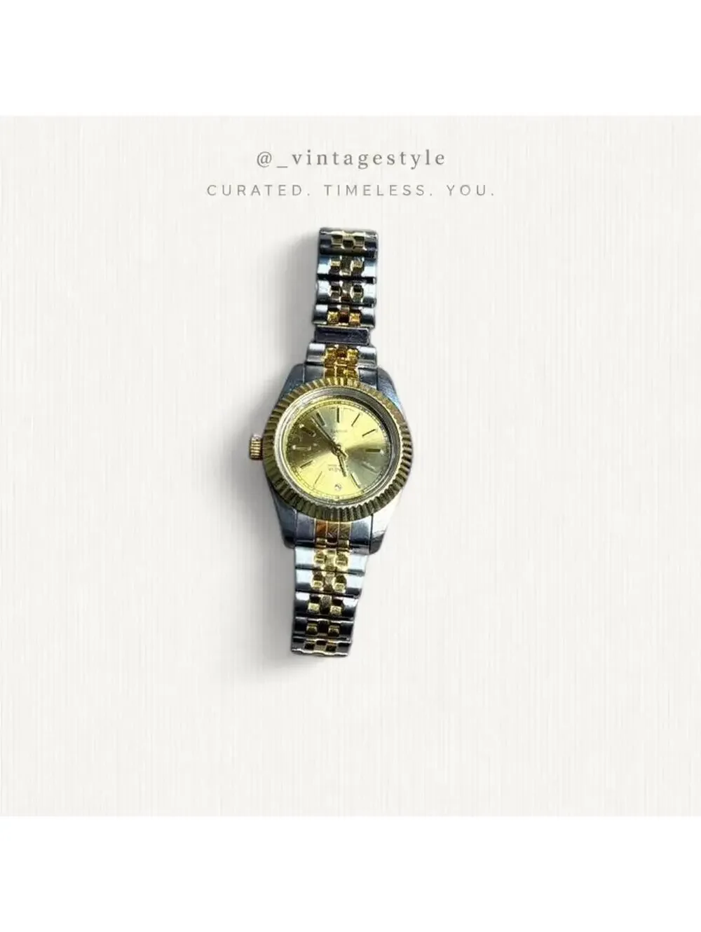 Women's Grey and Silver Watch